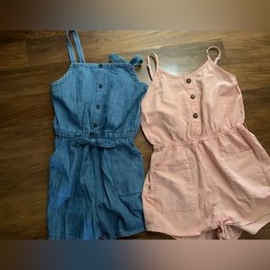 New without tags soft denim romper size 14/16 girls shein pink romper 11-12 yrs